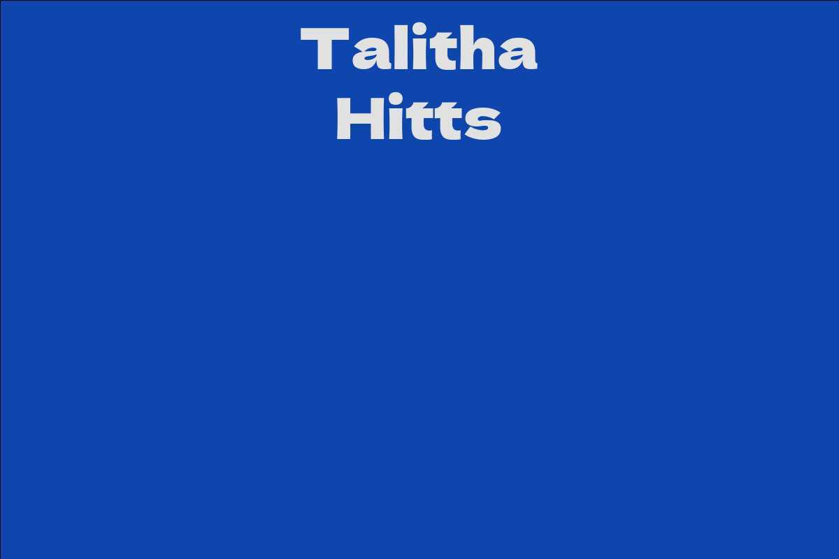 Talitha Hitts