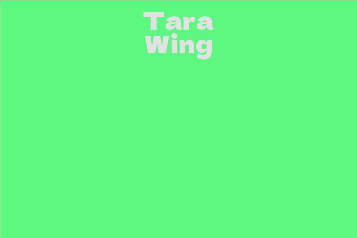 Tara Wing