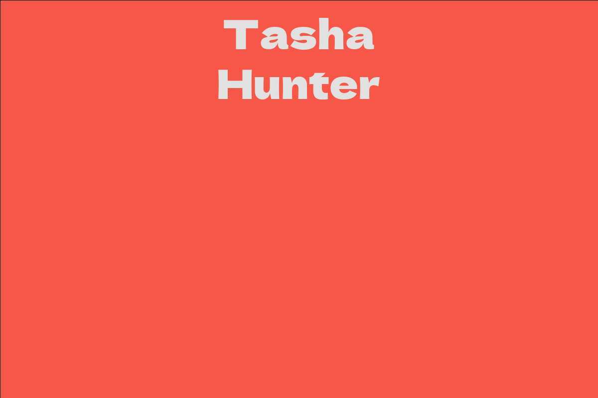 Tasha Hunter