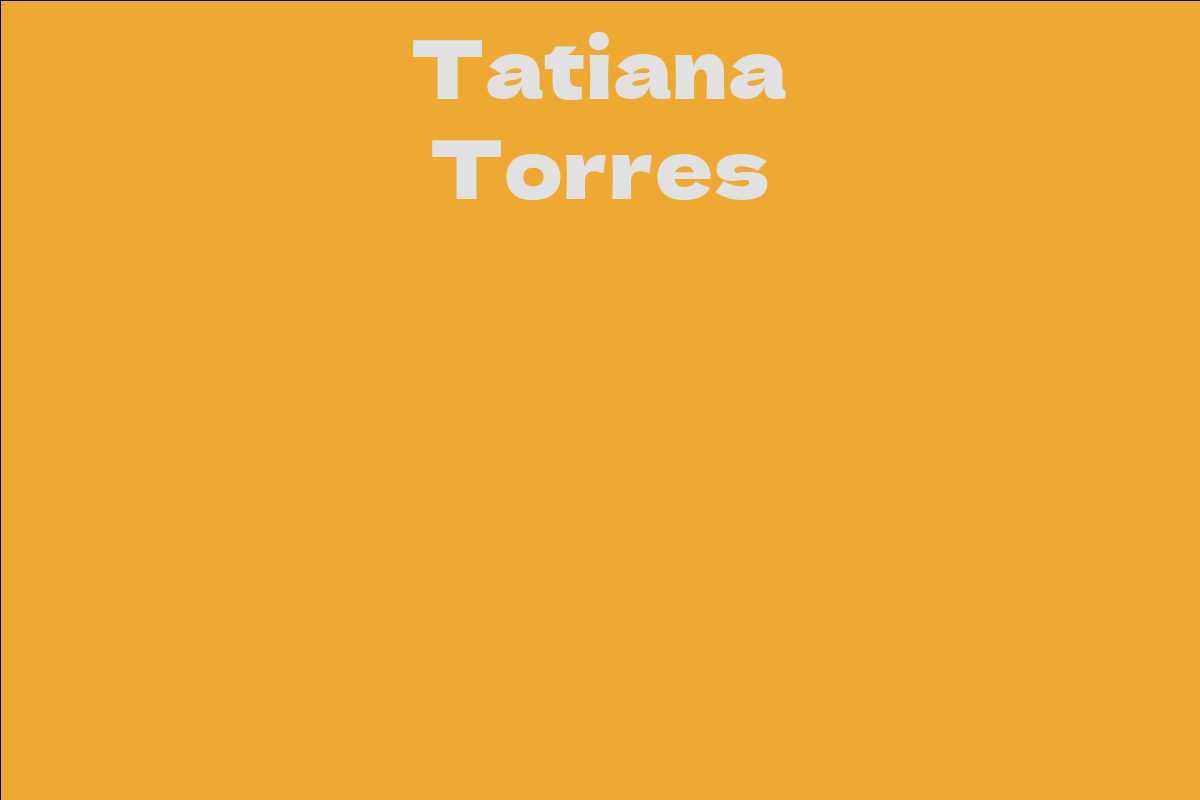 Tatiana Torres