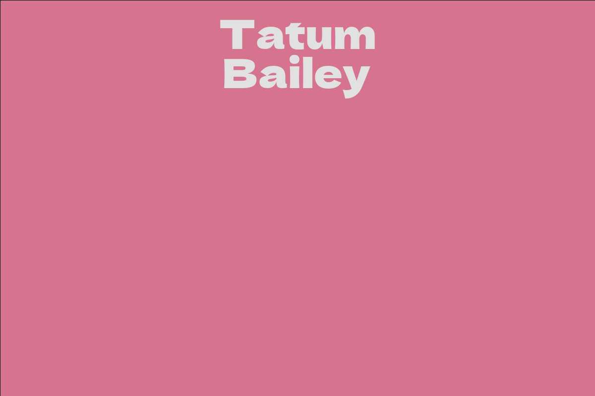 Tatum Bailey