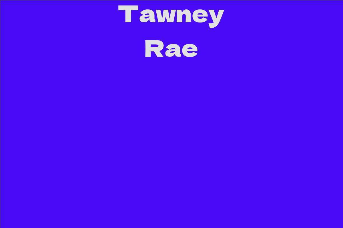 Tawney Rae