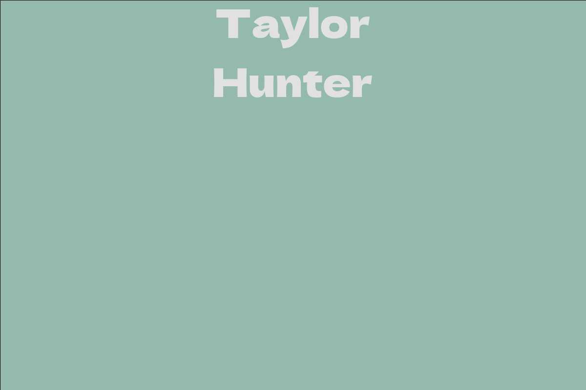 Taylor Hunter