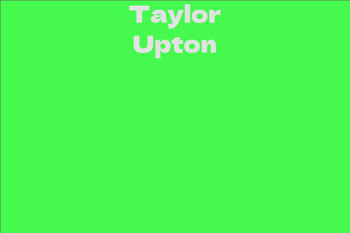 Taylor Upton