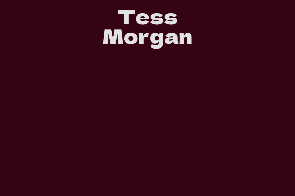 Tess Morgan