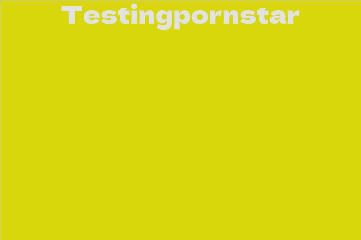 Testingpornstar