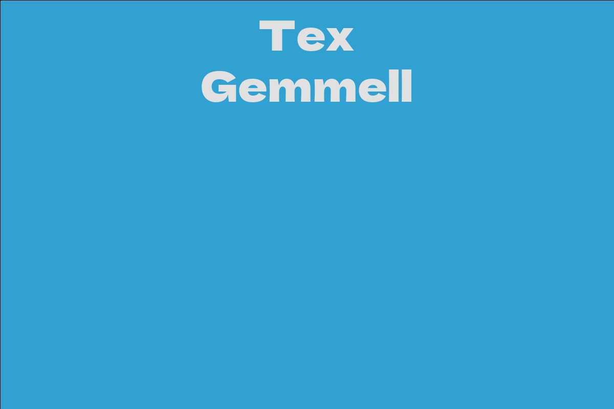 Tex Gemmell