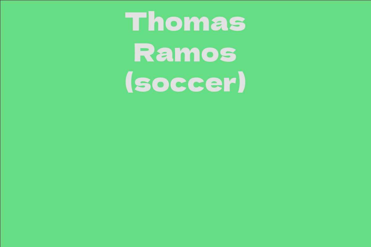 Thomas Ramos (soccer)