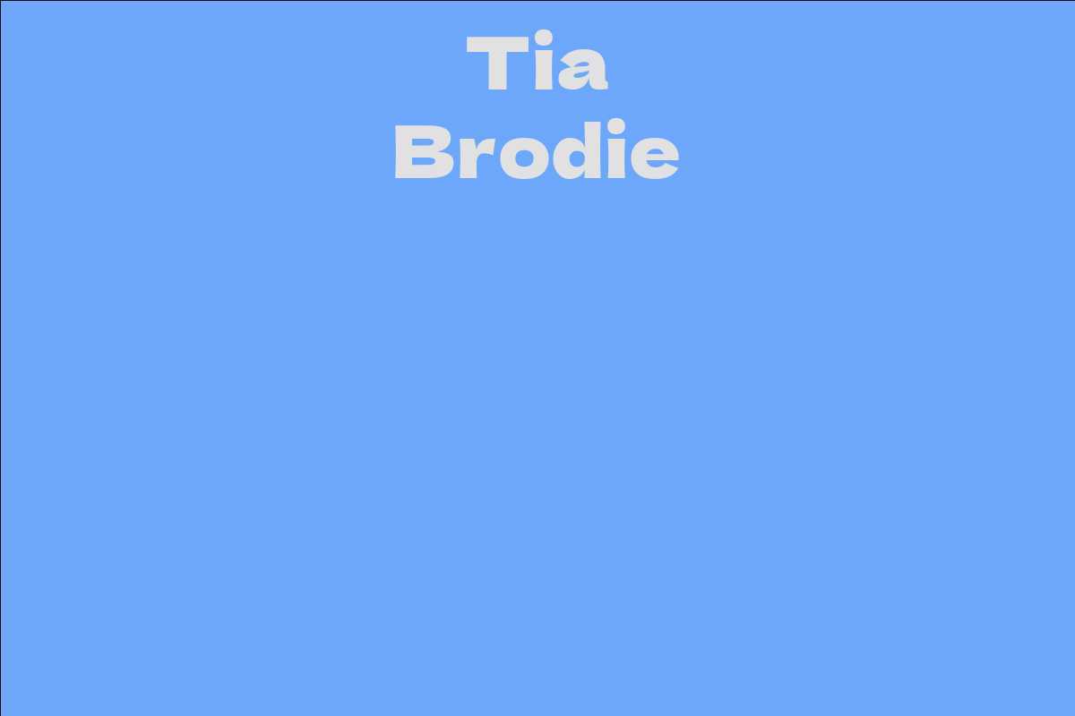 Tia Brodie