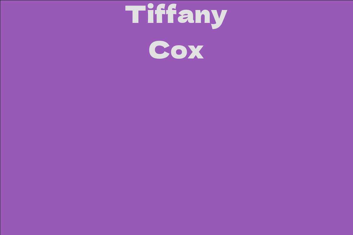 Tiffany Cox