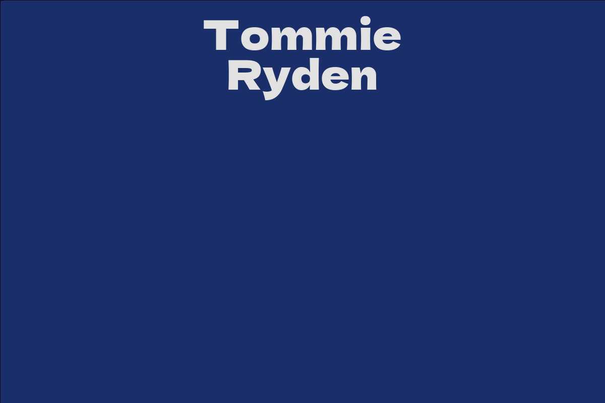 Tommie Ryden