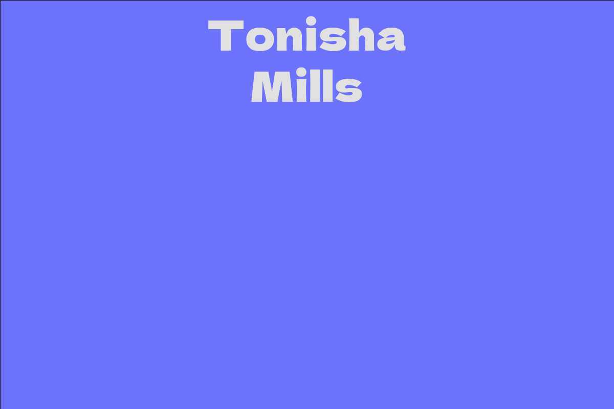 Tonisha Mills