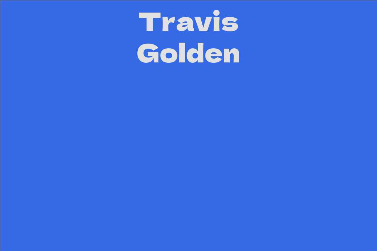 Travis Golden