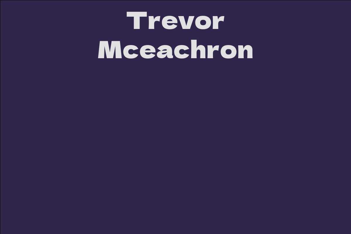 Trevor Mceachron