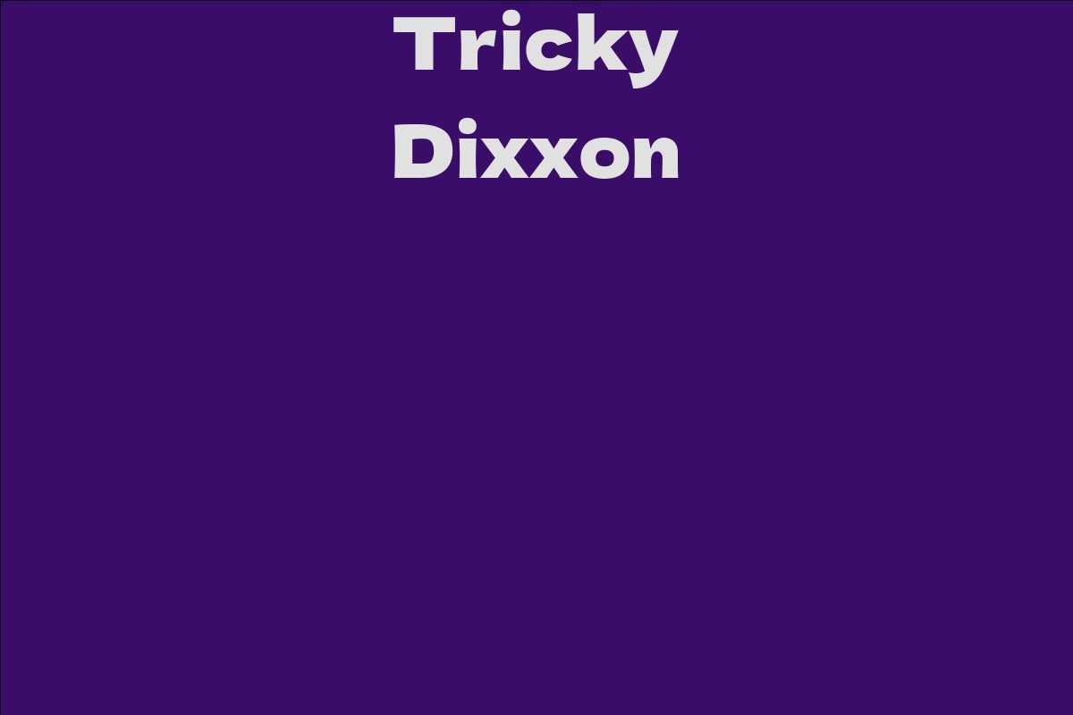 Tricky Dixxon