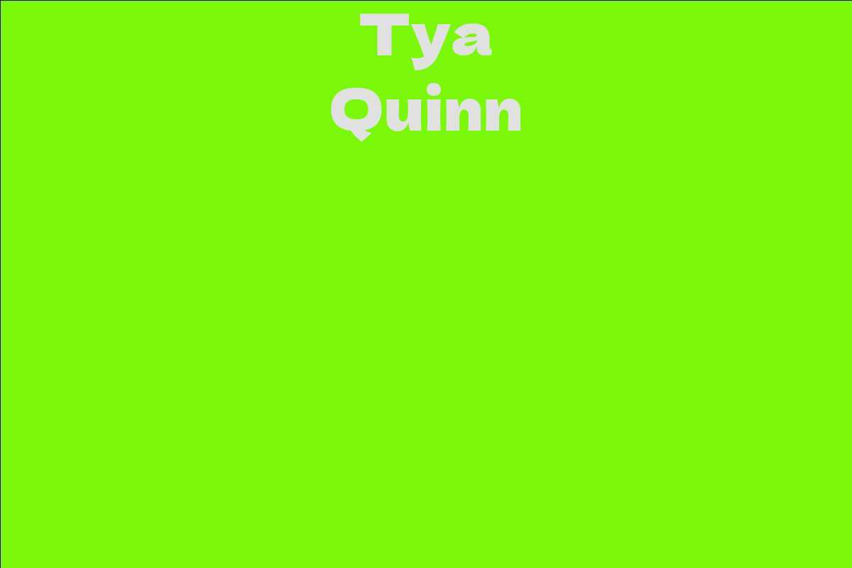 Tya Quinn