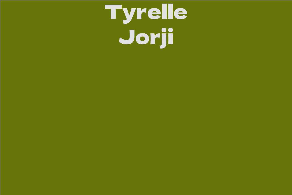 Tyrelle Jorji