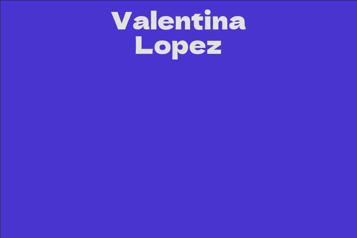 Valentina Lopez
