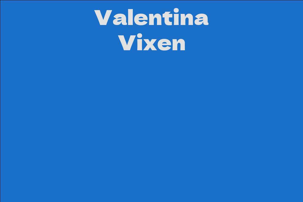 Valentina Vixen