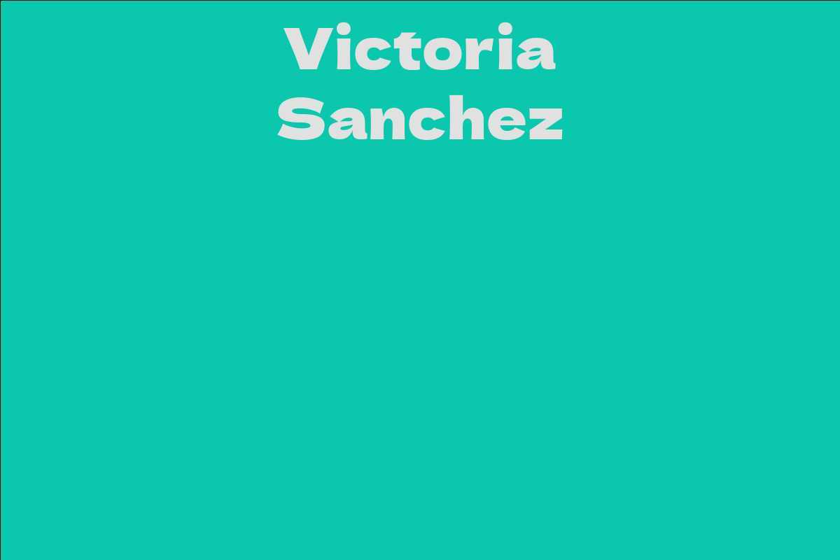 Victoria Sanchez