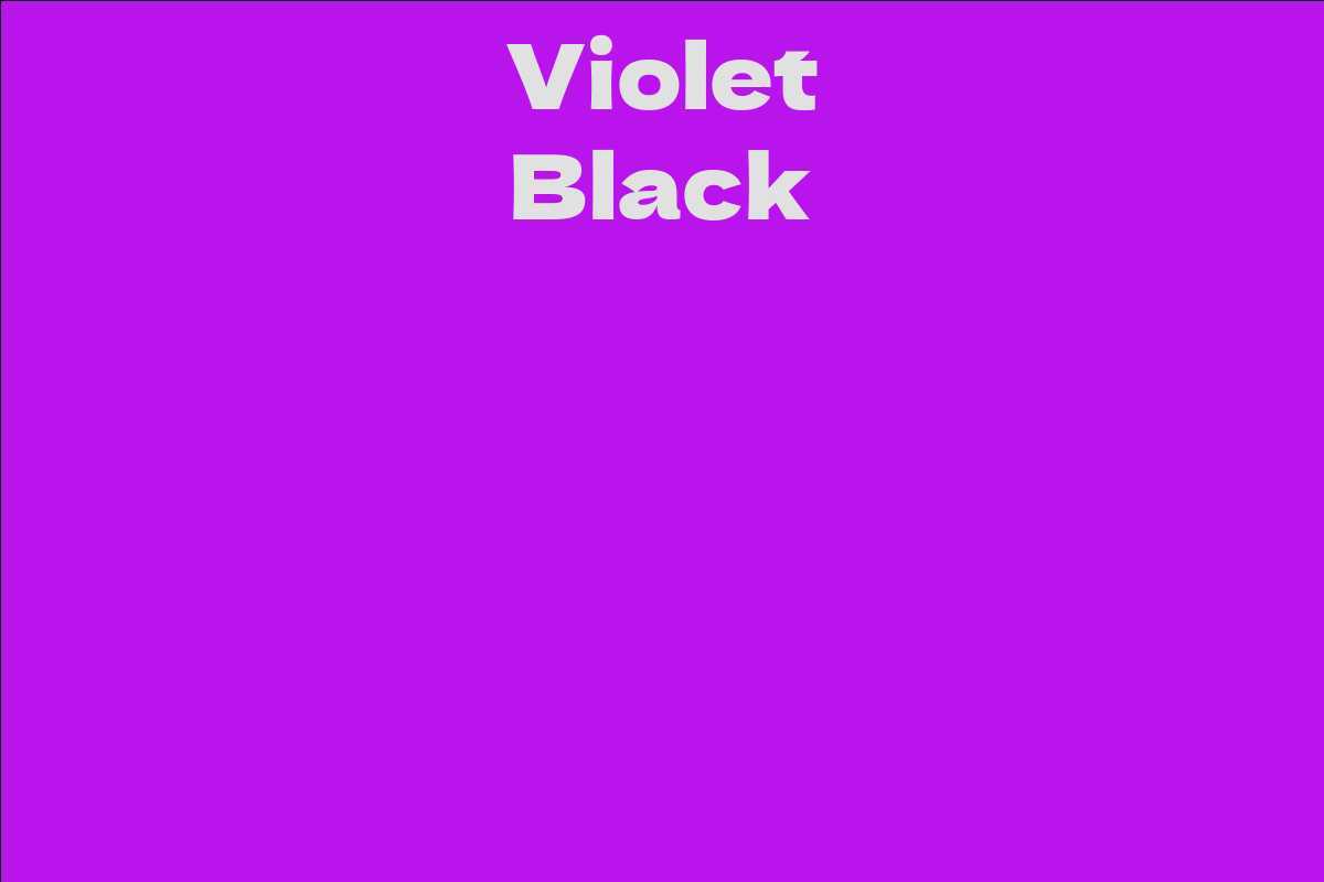 Violet Black