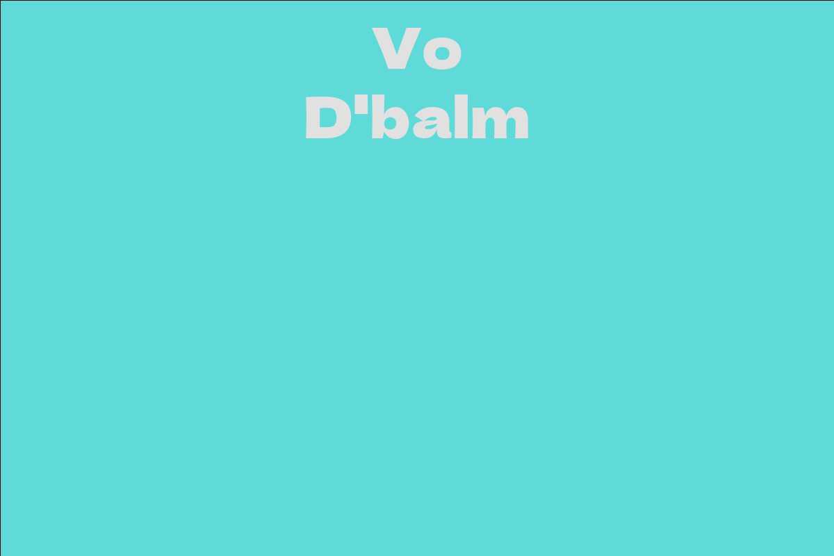 Vo D'balm