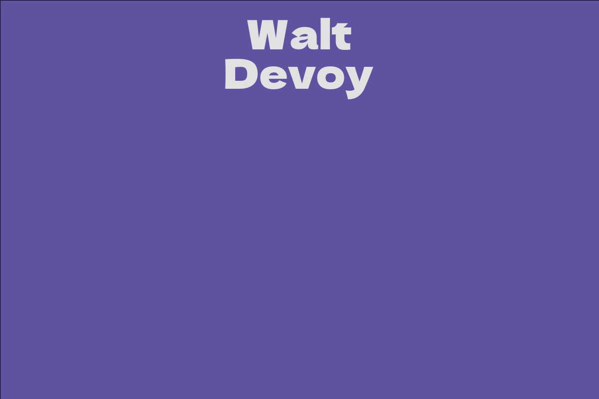 Walt Devoy