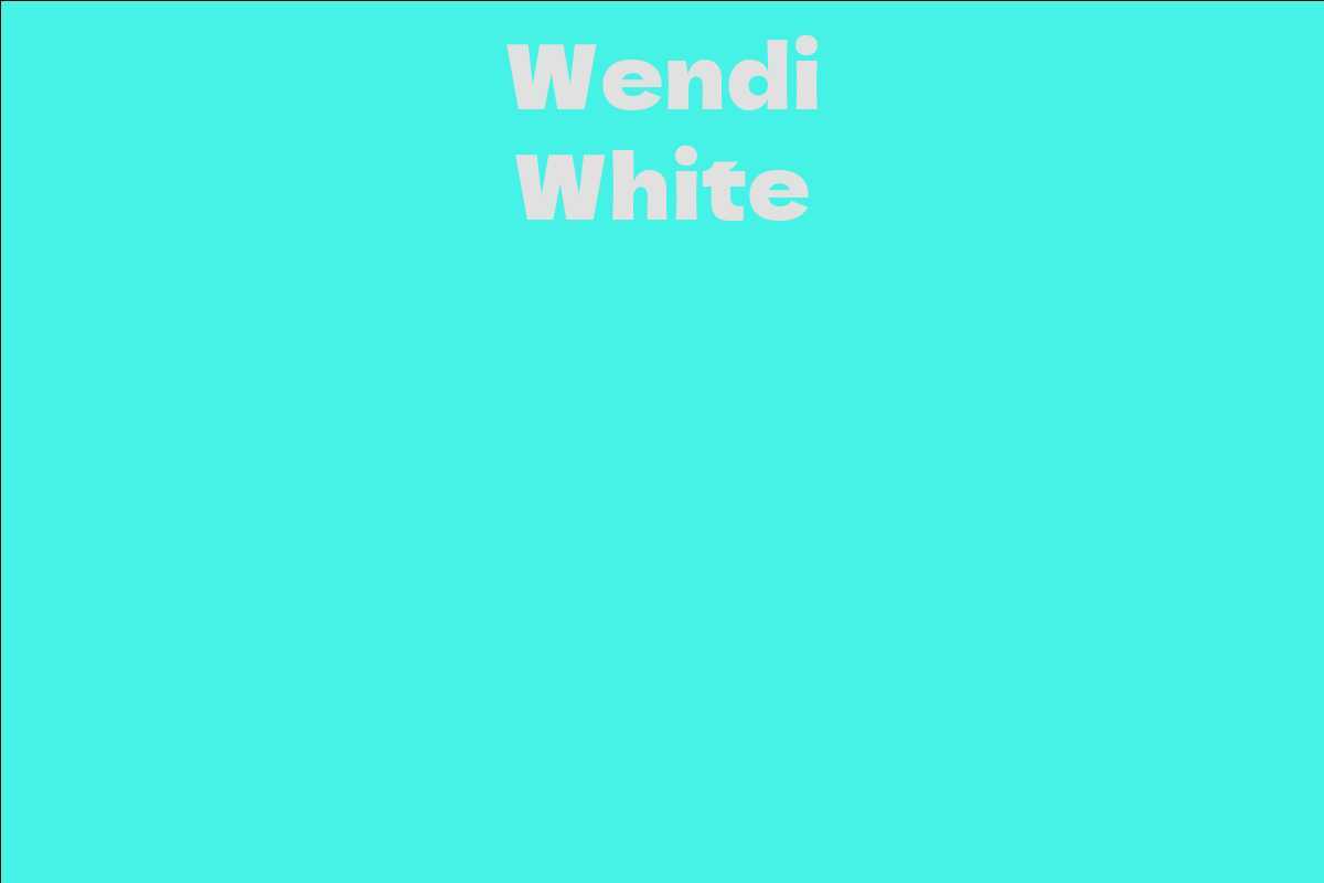 Wendi White