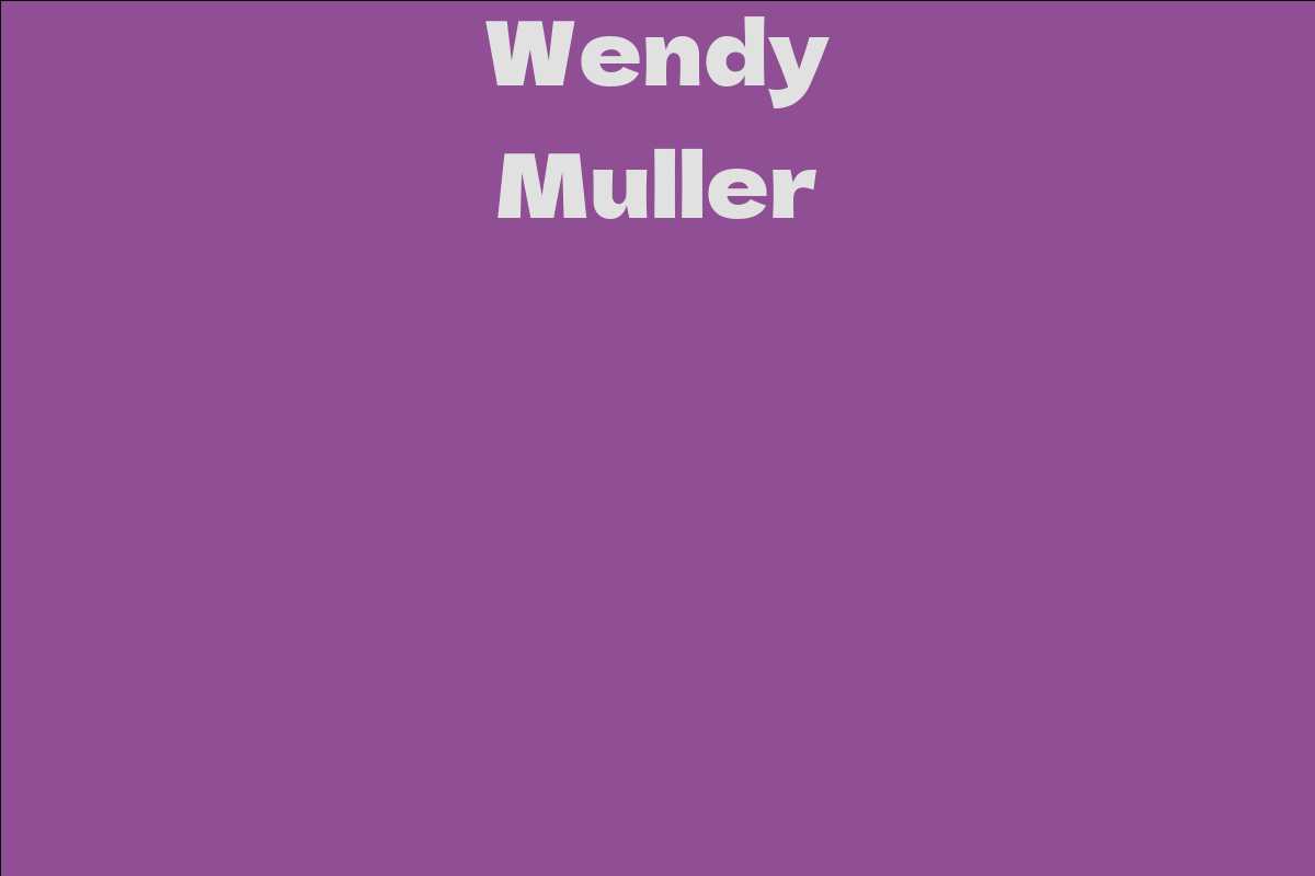 Wendy Muller