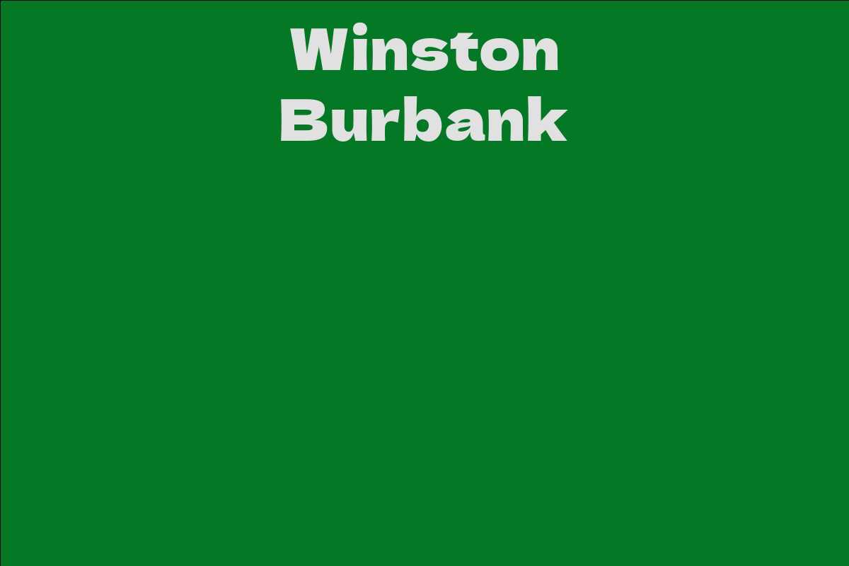 Winston Burbank