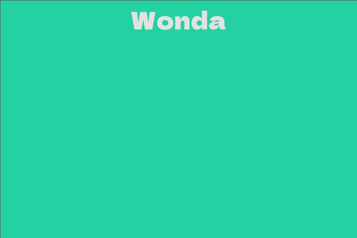Wonda
