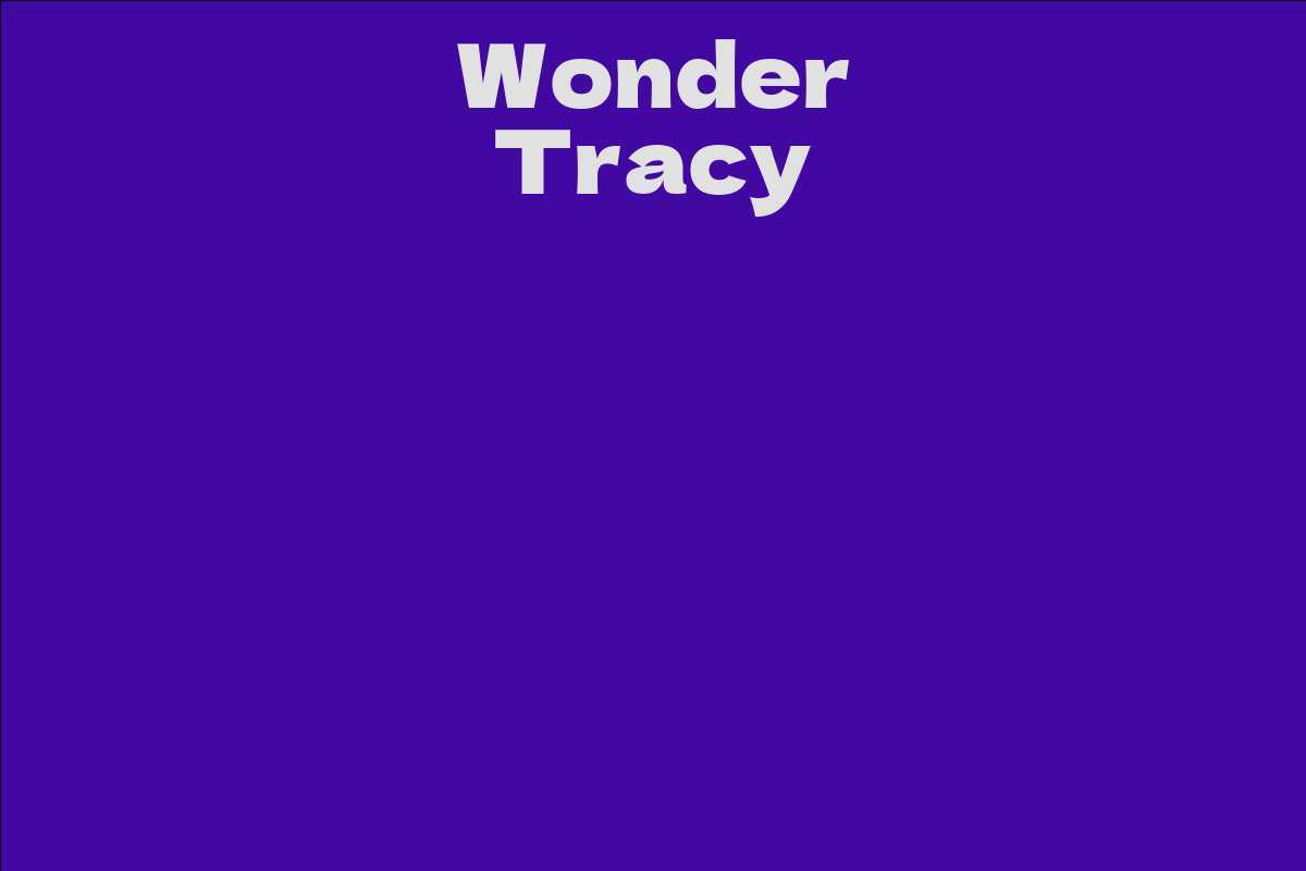 Wonder Tracy