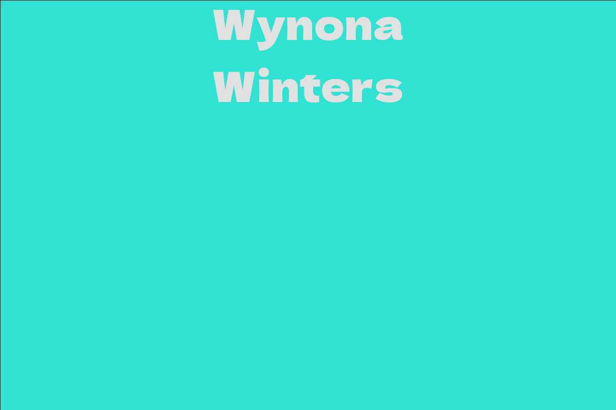 Wynona Winters