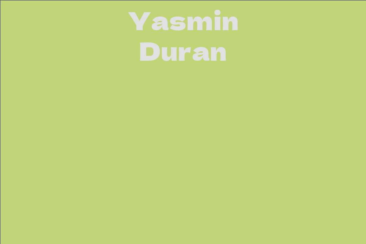 Yasmin Duran