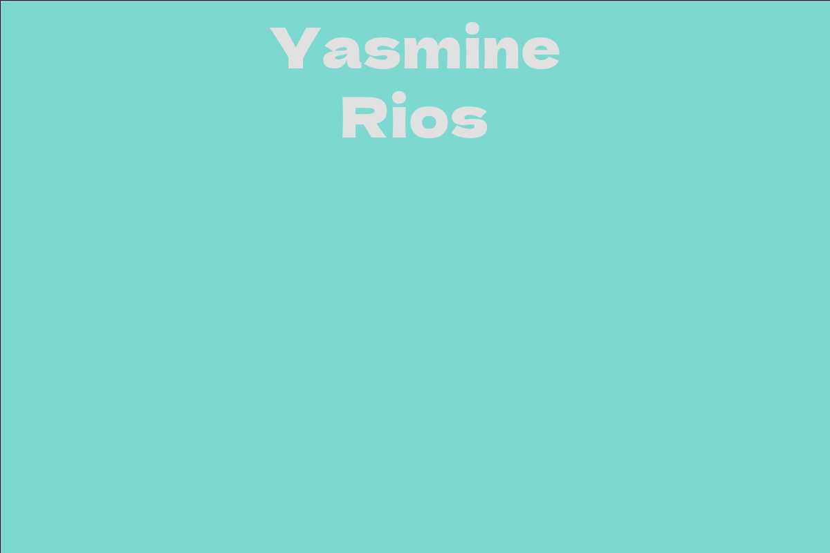Yasmine Rios