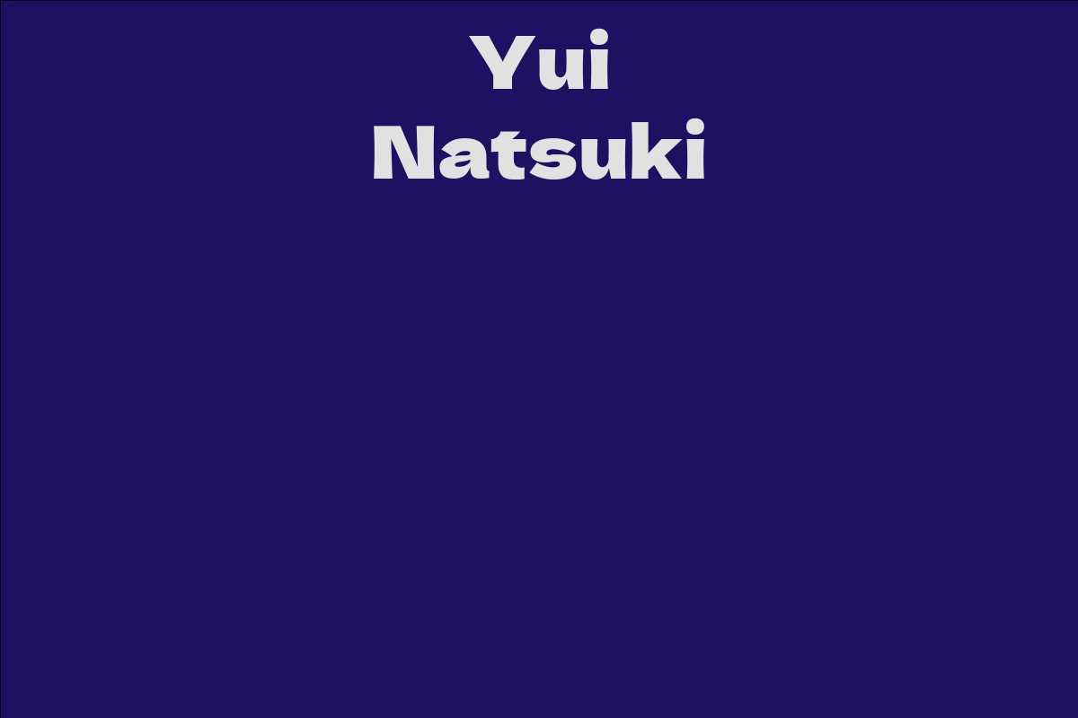 Yui Natsuki