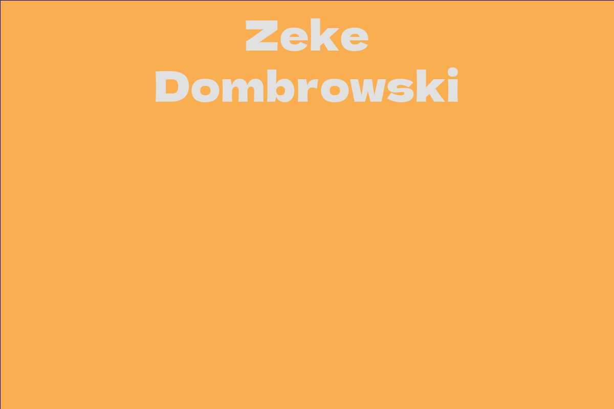 Zeke Dombrowski