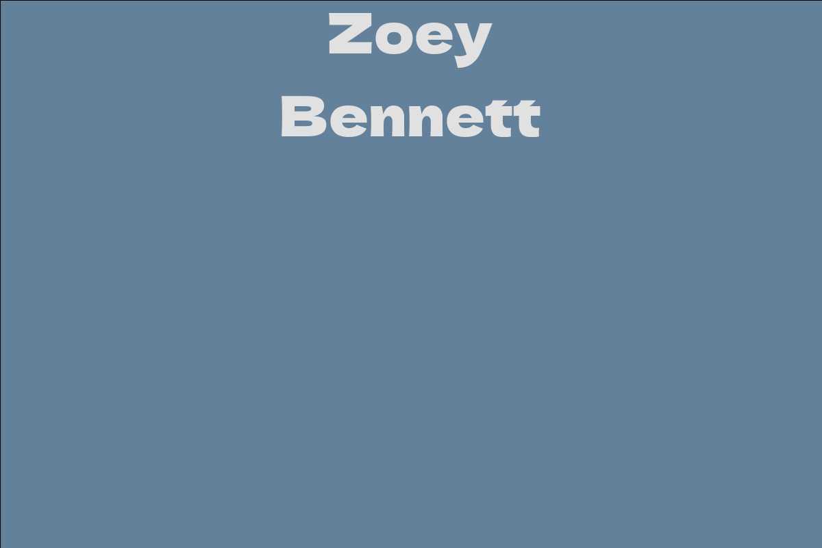 Zoey Bennett