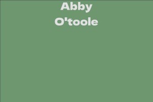 Abby O'toole
