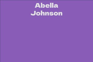 Abella Johnson