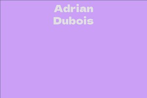 Adrian Dubois