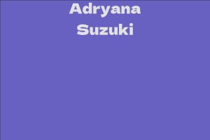 Adryana Suzuki