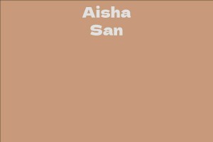 Aisha San