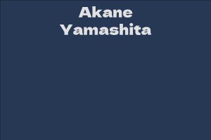 Akane Yamashita