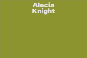 Alecia Knight