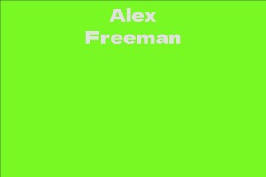 Alex Freeman