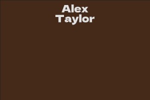 Alex Taylor