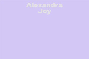 Alexandra Joy