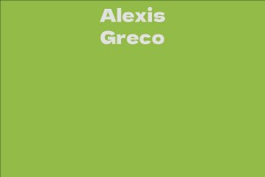 Alexis Greco