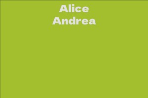 Alice Andrea
